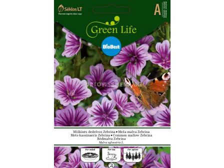 Горски слез Зебрина /COMMON MALLOW, ZEBRINA/ SK - 0,5 г 