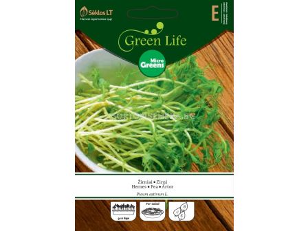 Микро растения - грах/ PEAS MICRO GREENS / SK - 20 г	