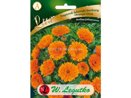 Семена Невен лекарски оранжев / Calendula officinalis Orange Gem /LG 1 оп