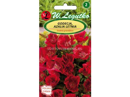 Семена Годеция червена / Godetia grandiflora red /LG 1 оп 