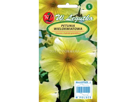 Семена Петуния жълта / Petunia x hybrida grandiflora yellow /LG 1 оп
