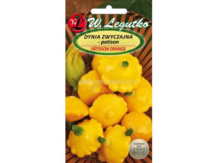 Семена Тиквички патисон- оранжеви / Squash Pâtisson orange /LG 1 оп