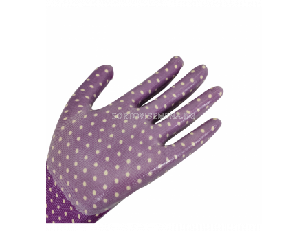 СК РЪКАВИЦИ 8 NITRILE GLOVES NY1350FP-001, SIZE 8   - 1