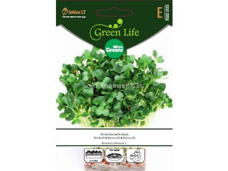 Семена Микро растения броколи / BROCCOLI MICRO GREENS/ 'SK - 1 оп