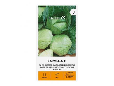 СЕМЕНА ЗЕЛЕ САРМЕЛО Х  CABBAGE SARMELLO H -  СК 