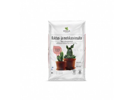SEKLOS - ПОЧВА ЗА КАКТУСИ И СУКУЛЕНТИ - 6л