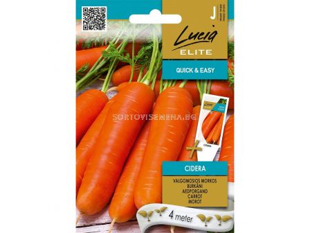 СЕМЕНА МОРКОВИ СИДЕРА ЛЕНТА 4М CARROT CIDERA  СК  