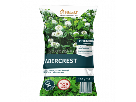 СК БЯЛА ДЕТЕЛИНА AmberCrest, Дребнолистна -CLOVER WHITE, AberCrest, Small leaf 100Г 