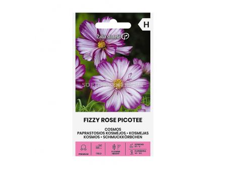 СК СЕМЕНА КОСМОС FIZZY ROSE PICOTEE  