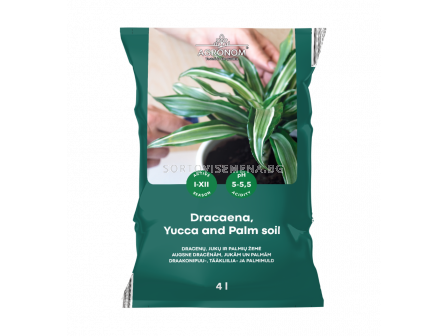 Seklos ТОФ ДРАЦЕНА 4Л DRACAENA SOIL - СК