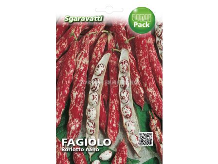 Семена фасул Borlotto Lingua di Fuoco Nano SG 