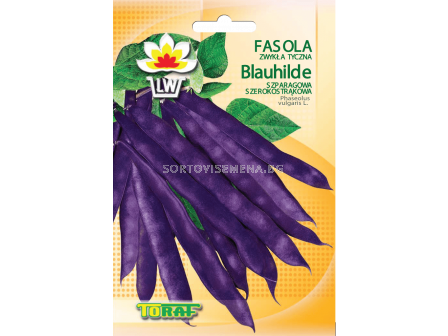 Семена Боб-лилав Blauhilde -10 г