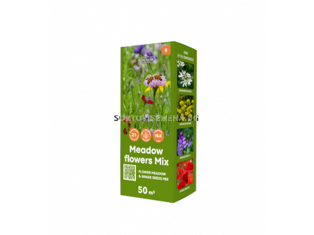 СК ЦВЕТНА ЛИВАДА С ТРЕВНА СМЕС   FLOWER MEADOW & GRASS SEEDSMIX MEADOWFLOWERS