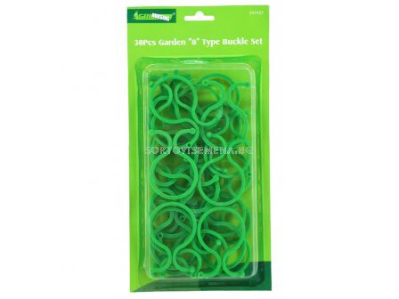 СК КЛИПСИ ГРАДИНСКИ 30 БР , 5Х4 СМ GARDEN CLIPS SET, 30PCS, 5X4CM SK - 1