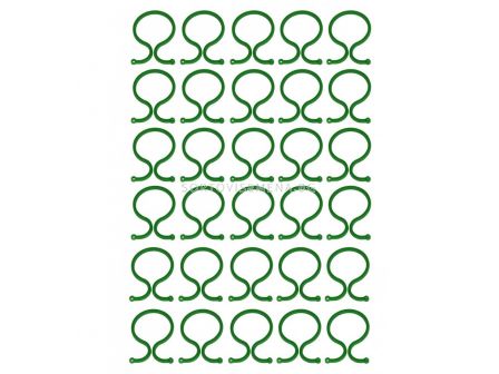 СК КЛИПСИ ГРАДИНСКИ 30 БР , 5Х4 СМ GARDEN CLIPS SET, 30PCS, 5X4CM SK - 2