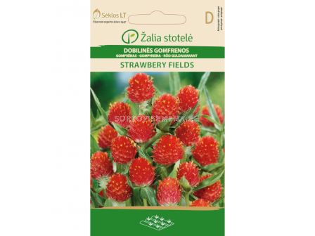 Топчеста гомфрена STRAWBERY FIELDS - GOMPHRENA - 'SK - 1 г