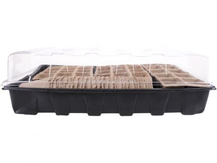 Plantina Форми за разсад, поставени в мини оранжерия / 30 елемента - 2