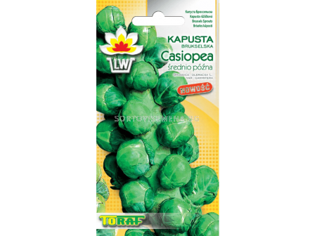 Семена Брюкселско зеле (Brussels sprouts) Casiopea - 2 г