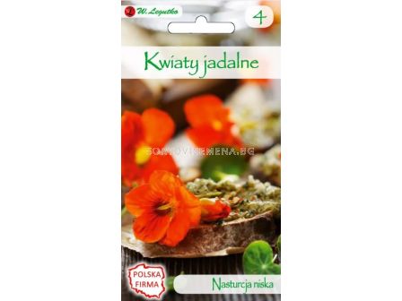 ЛГ ЯДЛИВА ЛАТИНКА МИКС Kwiaty jadalne - Nasturcja niska poj. Tom Thumb mieszanka