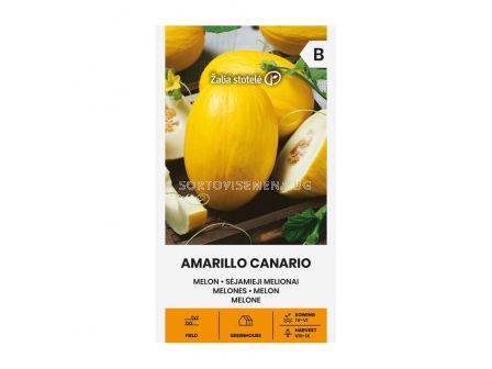 СК СЕМЕНА ПЪПЕШ АМАРИЛО КАНАРИО MELON, AMARILLO CANARIO - 1 г