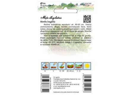 ЛГ МЕНТА ДЪЛГОЛИСТНА   - 2