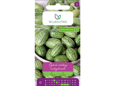 СЕМЕНА МЕКСИКАНСКА КРАСТАВИЧКА Melothria scabra green - ЛГ 