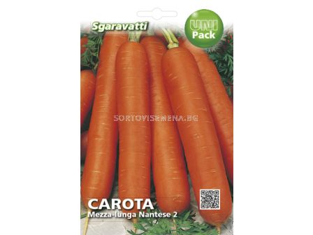 Семена моркови Mezza Lunga Nantese 2`SG