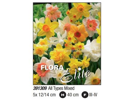 Нарциси All Types mixed - Пакет: 1 оп. - 5 бр.