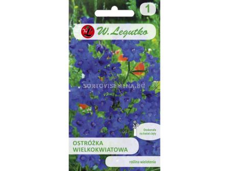 Делфиниум грандифлора син - Delphinium grandiflorum blue (0.50g) - Legutko