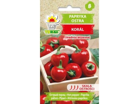 ТОРАФ СЕМЕНА ЛЮТИ ЧУШКИ Koral -0,3 g  