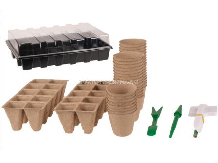 ПЛАНТИНА  Комплект саксии за разсад в мини оранжерия /67 елемента Plantina Doniczki do rozsad zestaw w mini szklarence /67 elementуw   - 4 - sortovisemena.bg ПЛАНТИНА  Комплект саксии за разсад в мини оранжерия /67 елемента Plantina Doniczki do rozsad zestaw w mini szklarence /67 elementуw   - 4