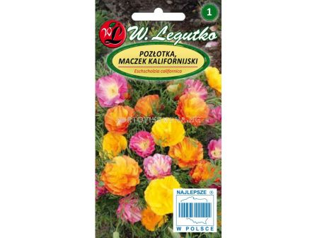 Калифорнийски мак (Ешолция) микс - Eschscholzia californica mixture (1.00g) - Legutko