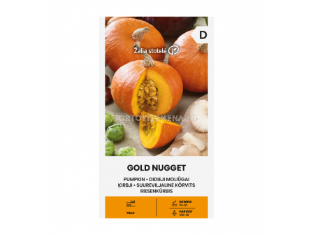 СК СЕМЕНА ТИКВА ГОЛД НУГЕТ PUMPKIN GOLD NUGGET  