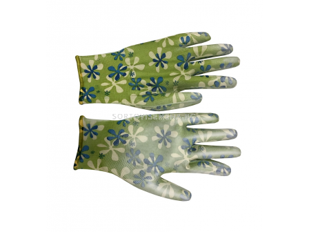 Градински ръкавици 1007 жълти - размер 9 - 1