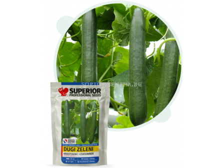 Семена краставици ЧАЙНА ЛОНГ / China Long – салатна - 2,5 г