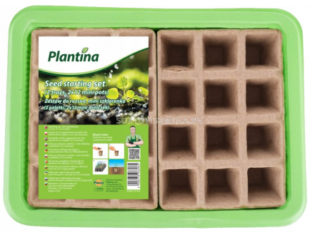 ПЛАНТИНА Мини оранжерия с 24 гнезда (Mini szklarenka 24 otwory Plantina) - 3