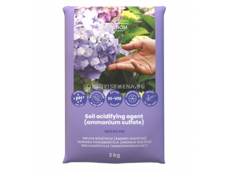 СК АМОНИЕВ СУЛФАТ 2 КГ -ПОДКИСЛИТЕЛ НА ПОЧВА SOIL ACIDIFYING AGENT (AMMONIUMSULFATE) 