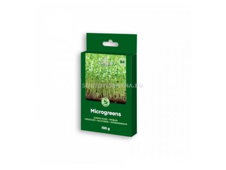 СК СЕМЕНА КРЕСОН ЗА ПОКЪЛВАНЕ (МИКРОРАСТЕНИЯ, МИКРОЗЕЛЕНИ) GARDEN CRESS - 100 г