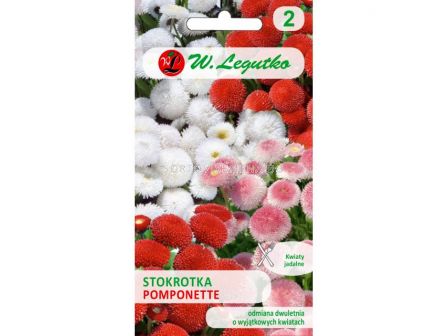 ЛГ ПАРИЧКИ ПОМПОНЕТ МИКС Bellis perennis Pomponette mixture  