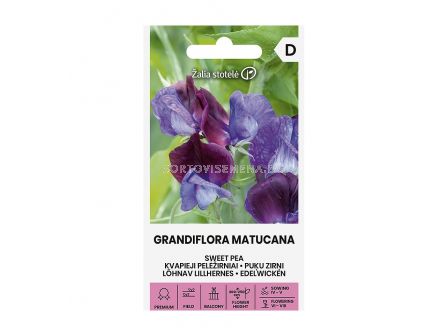 СЕМЕНА ДЕКОРАТИВЕН ГРАХ ЕДРОЦВЕТЕН МАТУКАНА SWEET PEA | GRANDIFLORA MATUCANA СК 