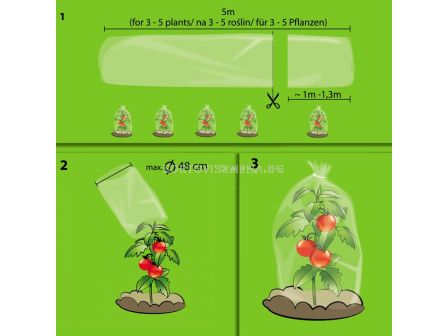 Plantina Покритие за домати 5м  - 3