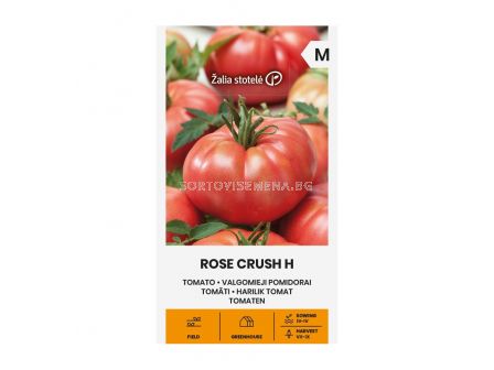 СК СЕМЕНА ДОМАТИ КРЪШ РОУЗ  Х TOMATO, ROSE CRUSH H  