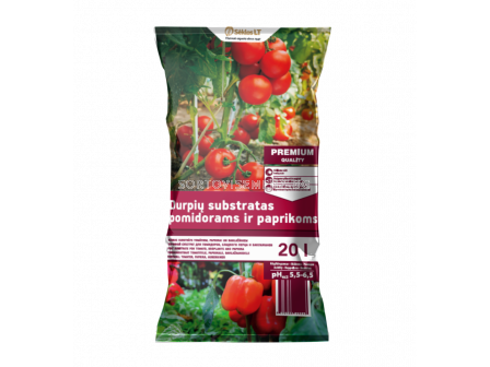 Seklos ТОРФ ДОМАТИ, ПИПЕР И ПАТЛАДЖАН 20Л - TOMATOES, PEPPERS,AUBERGINES 20Л - СК  - 2