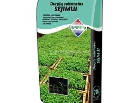Торф за разсади и млади растения Durpeta/SuliFlor 70 л