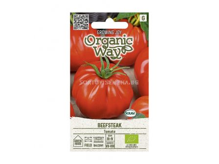 СЕМЕНА ДОМАТИ БИФСТЕК ОРГАНИК OW TOMATO BEEFSTEAK - СК