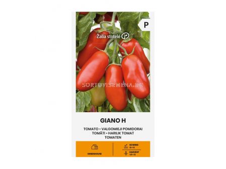 СК СЕМЕНА ДОМАТИ ДЖИАНО Х/ TOMATO, GIANO H - 10 семена