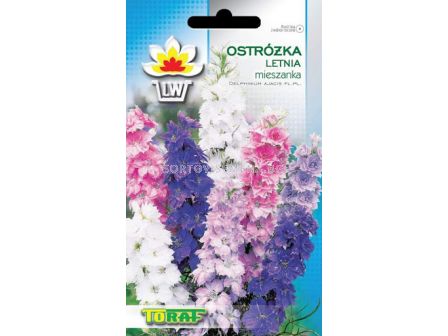 Семена делфиниум -ралички /Ostróżka ogrod. pełna/ TF - 1 оп