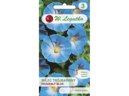 ЛГ ИМПОМЕЯ РАЙСКО СИНЯ Ipomoea tricolor Heavenly Blue blue