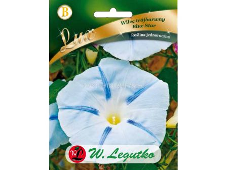 Семена Ипомея три цвята / Ipomoea tricolor Blue Star /LG 1 оп - sortovisemena.bg Семена Ипомея три цвята / Ipomoea tricolor Blue Star /LG 1 оп