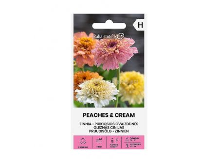 СК Семена циния PEACHES CREAM 